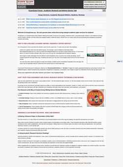 Zrzut ekranu essayscam.org