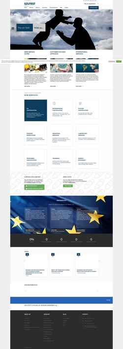Screenshot www.szutest.com