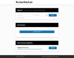 Screenshot my.brooklyneagle.com