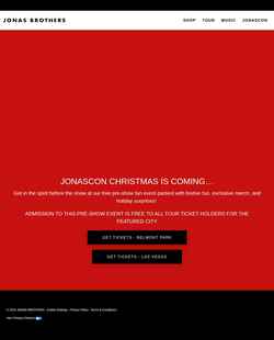 Screenshot www.jonascon.com