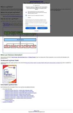 Screenshot www.logparser.com