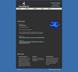 Skärmdump avedesk.org