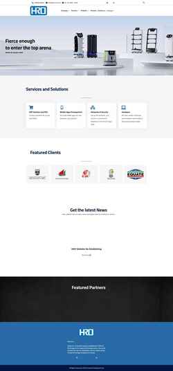 Screenshot hro.com.kw