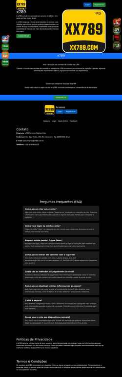 Screenshot x789.com.br