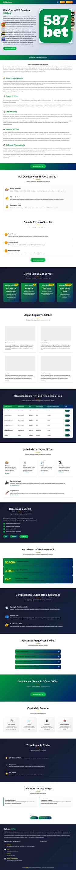Screenshot 587betcom.com