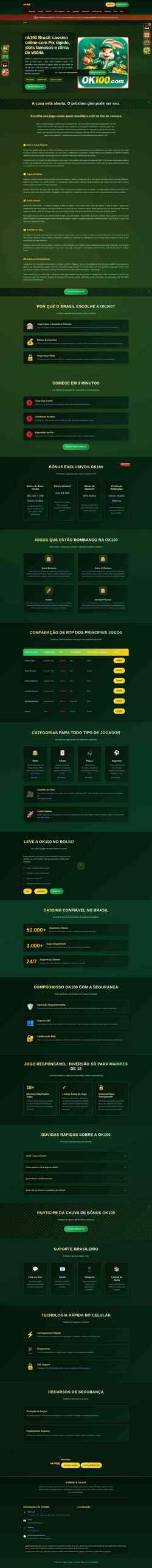 Screenshot ok100top.com