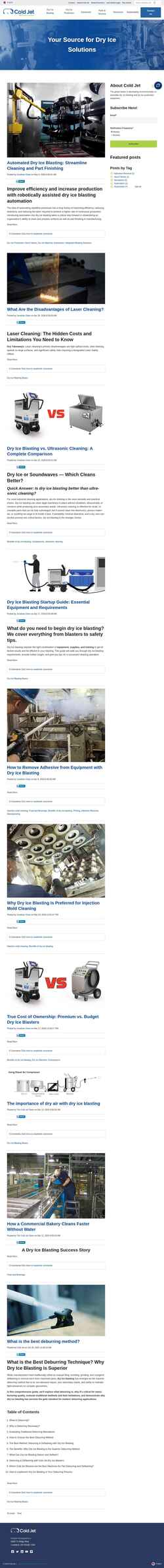 Screenshot blog.coldjet.com