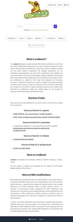 Screenshot snoboard.org