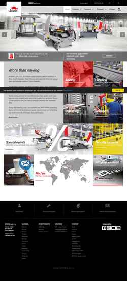 Screenshot bomar-saws.com