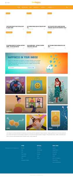 Skärmdump livehappy.com