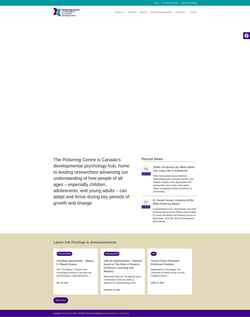 Screenshot pickeringcentre.org