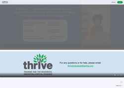 Screenshot thrive.matrixlms.com
