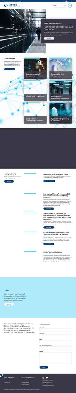 Screenshot technology.cinter.net