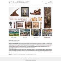 Screenshot lloydgallery.com