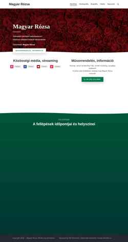 Screenshot magyarrozsa.com