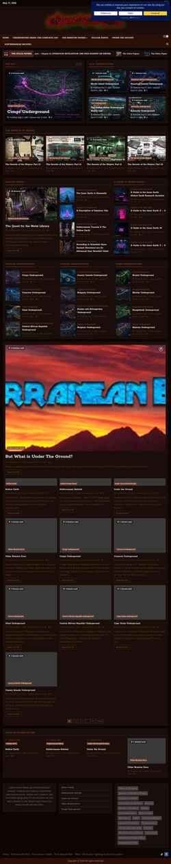 Screenshot subterraneanbases.com