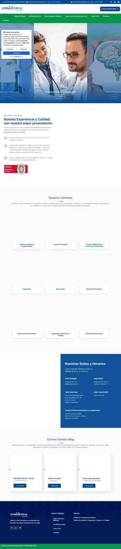 Screenshot zonamedicaips.com