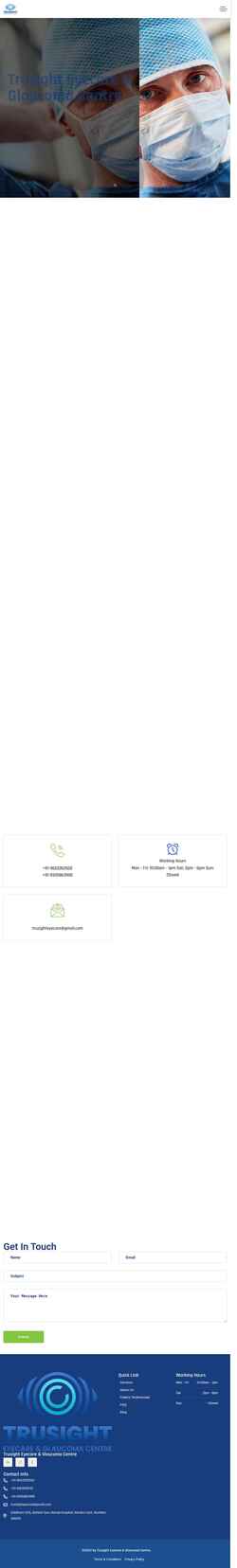 Screenshot trusighteyecare.com