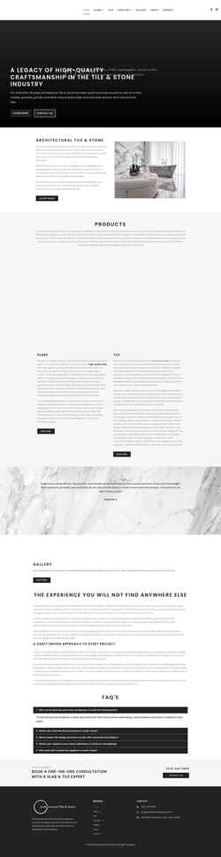 Screenshot architecturaltilestone.com
