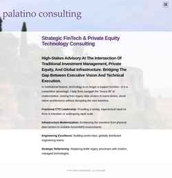Screenshot palatinoconsulting.com