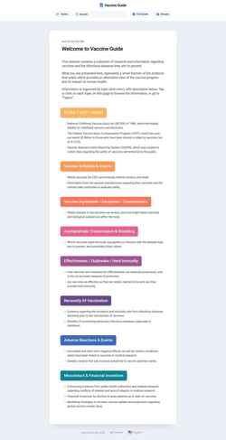 Screenshot vaccine.guide