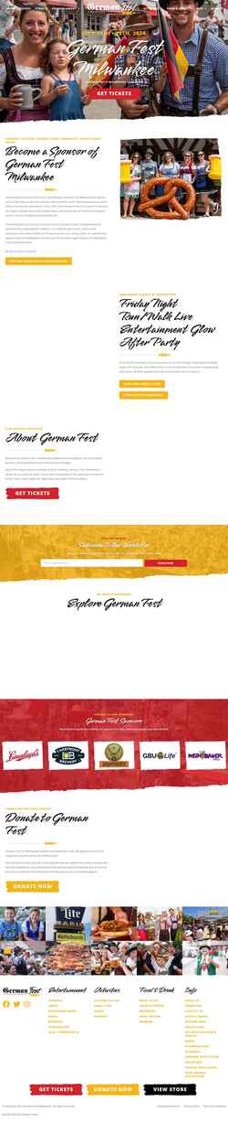 Screenshot germanfest.com