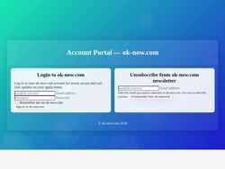 Screenshot ok-now.com