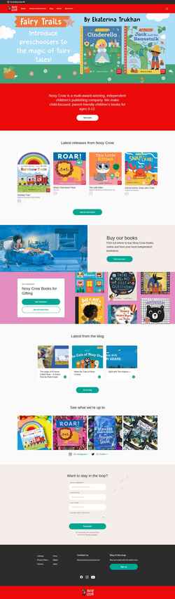 Снимак екрана nosycrow.us