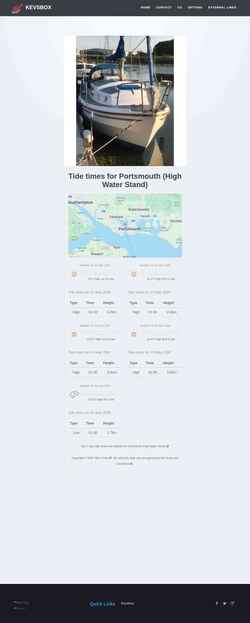 Screenshot www.kevsbox.com