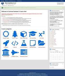 Screenshot classes.areteem.org