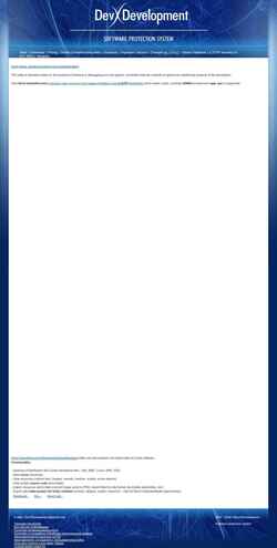 Screenshot devxdevelopment.com
