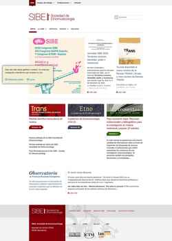 Captura de tela www.sibetrans.com