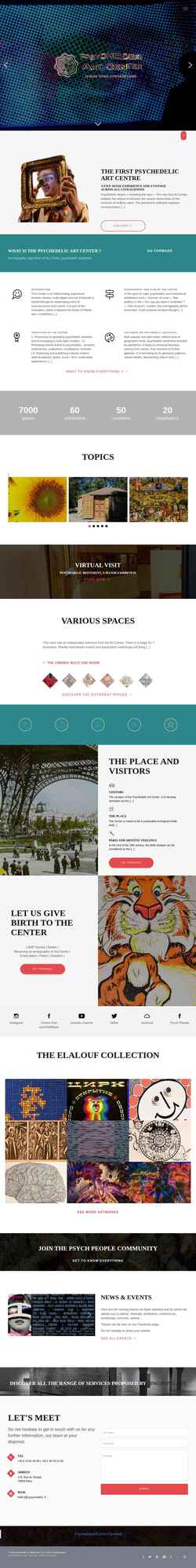 Screenshot www.psychedelick.com