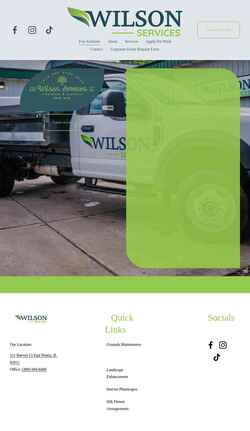 Screenshot wilsonservicesil.com