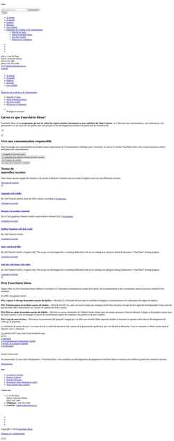 Screenshot fourchettebleue.ca
