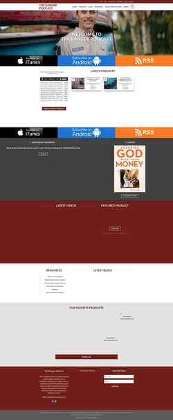 Screenshot therangerpodcast.com