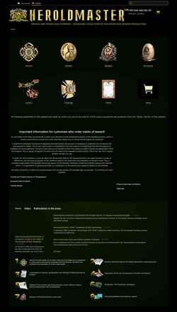 Screenshot heroldmaster.com