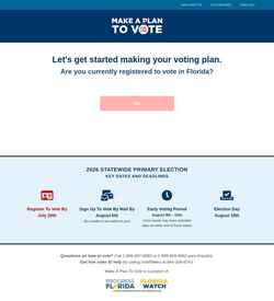 Screenshot makeaplantovote.com