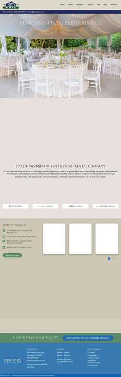 Screenshot tentguys.com