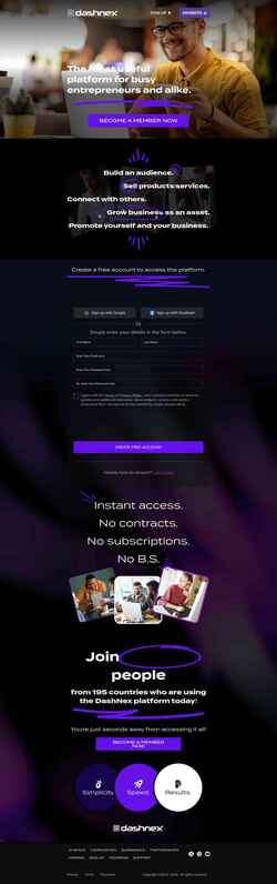 Screenshot dashnex.com
