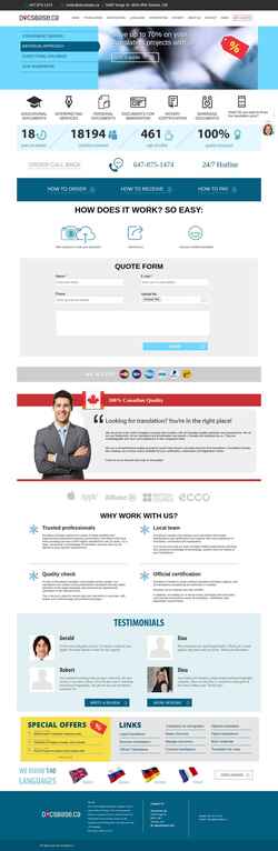Screenshot www.docsbase.ca