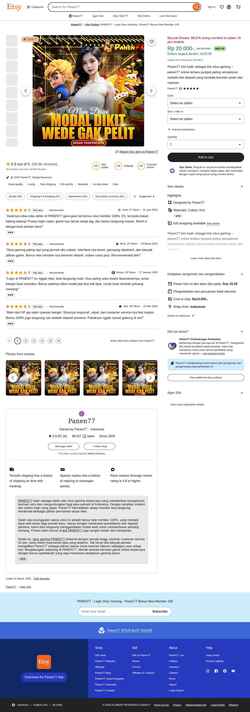Screenshot panen77a.com
