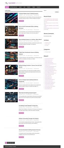 Screenshot sacredrun.org