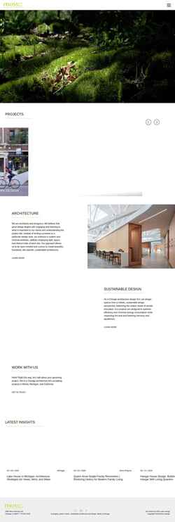 Captura de pantalla moss-design.com