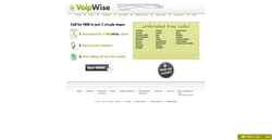 Skærmbillede www.voipwise.com