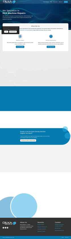 Screenshot dexasolutions.com