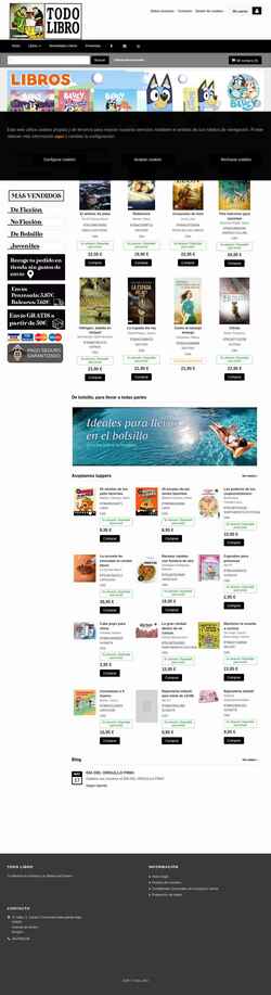 Screenshot todo-libro.com