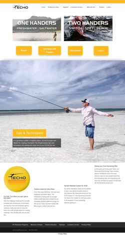 Screenshot echoflyfishing.com