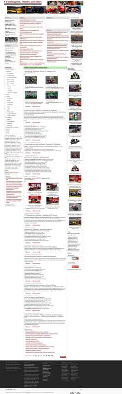 Snímek obrazovky f1-site.com