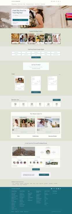 Screenshot www.weddingforward.com